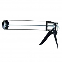 Пистолет для герметика 310 мл "MAXIMUM" скелетный, (черный) (2502)