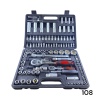 Набор инструментов для автомобиля 108 предметов, CRV сталь
